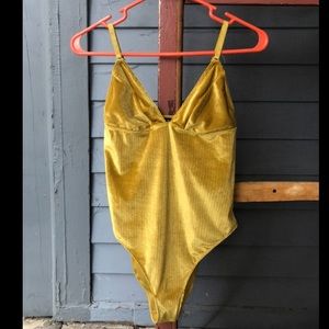 Out From Under Velvet Bodysuit